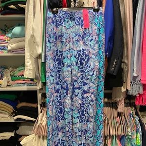NWT Lilly small lapis lazuli palazzo pants